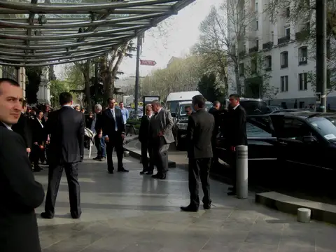 Çekya Dışişleri Bakanı Karel Schwarzenberg Gürcistan’da